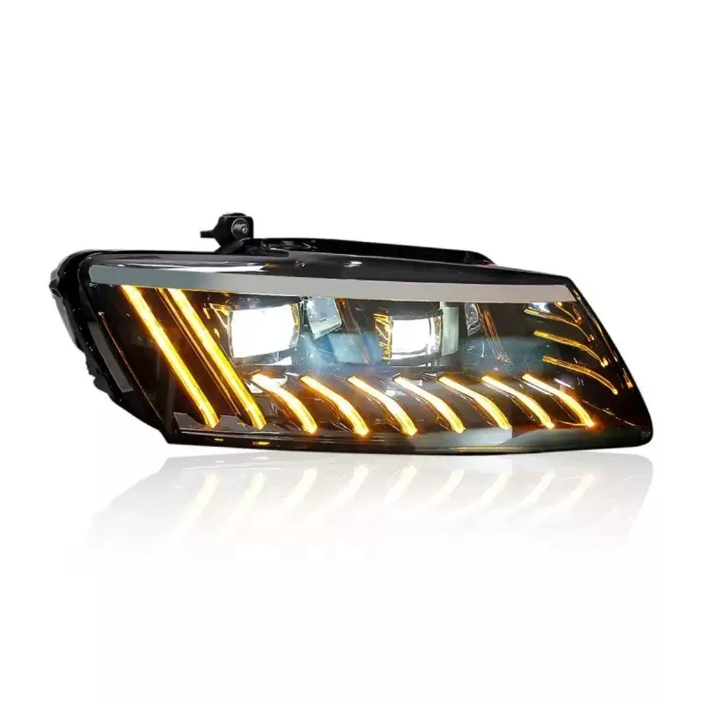 Coppia Di Fari Per Auto Per Audi Q5 2009-18 Led Head Lamp Tuning Light Parts Plug And Play Accessori