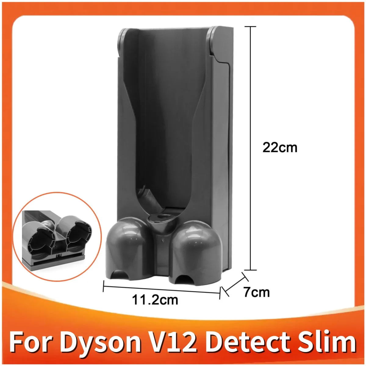 Docking Station Per Dyson V12 Rileva Aspirapolvere Sottile Montaggio A Parete Rack Di Stoccaggio Appendiabiti Accessori Per Staffa Di Base Di Ricarica