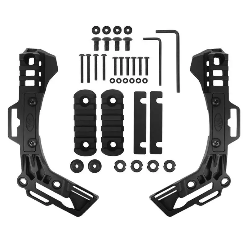 Caschi Adattatore Per Montaggio Su Sponde Laterali Con Cordino Per Ops Caschi Core Caccia Tattiche Legionarie Accessori Per Caschi Paintball