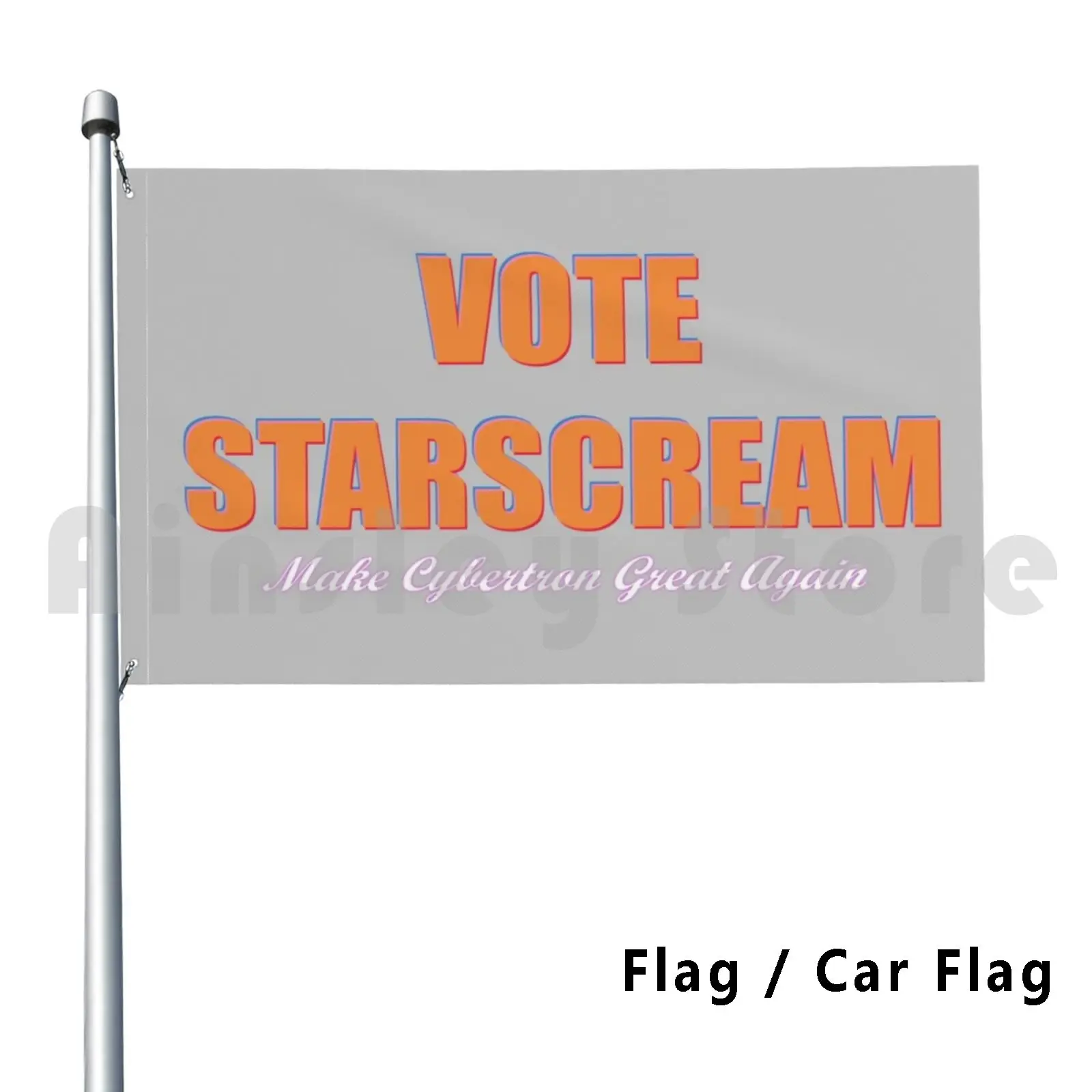 Flag Car Flag Vote Starscream 494 Starscream Decepticons Decepticon Nerd Nerd Culture Nerd