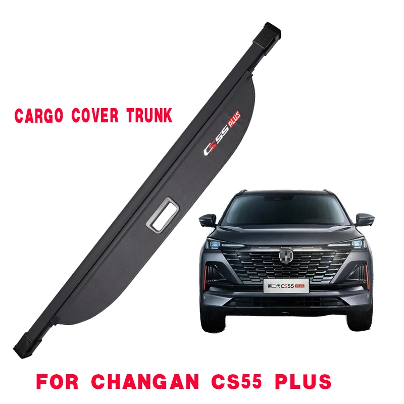 Per Changan Cs55Plus Cargo Cover Trunk Portapacchi Retrattile Scudo Impermeabile Privacy Cargo Cover Ricambi Auto 2022-2023