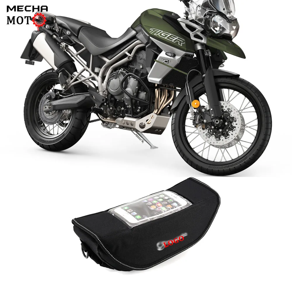 Touchscreen Moto Manubrio Borsa Impermeabile Borse Da Viaggio Per Triumph Tiger 800 Tiger 1200 Tiger Sport Accessori Moto