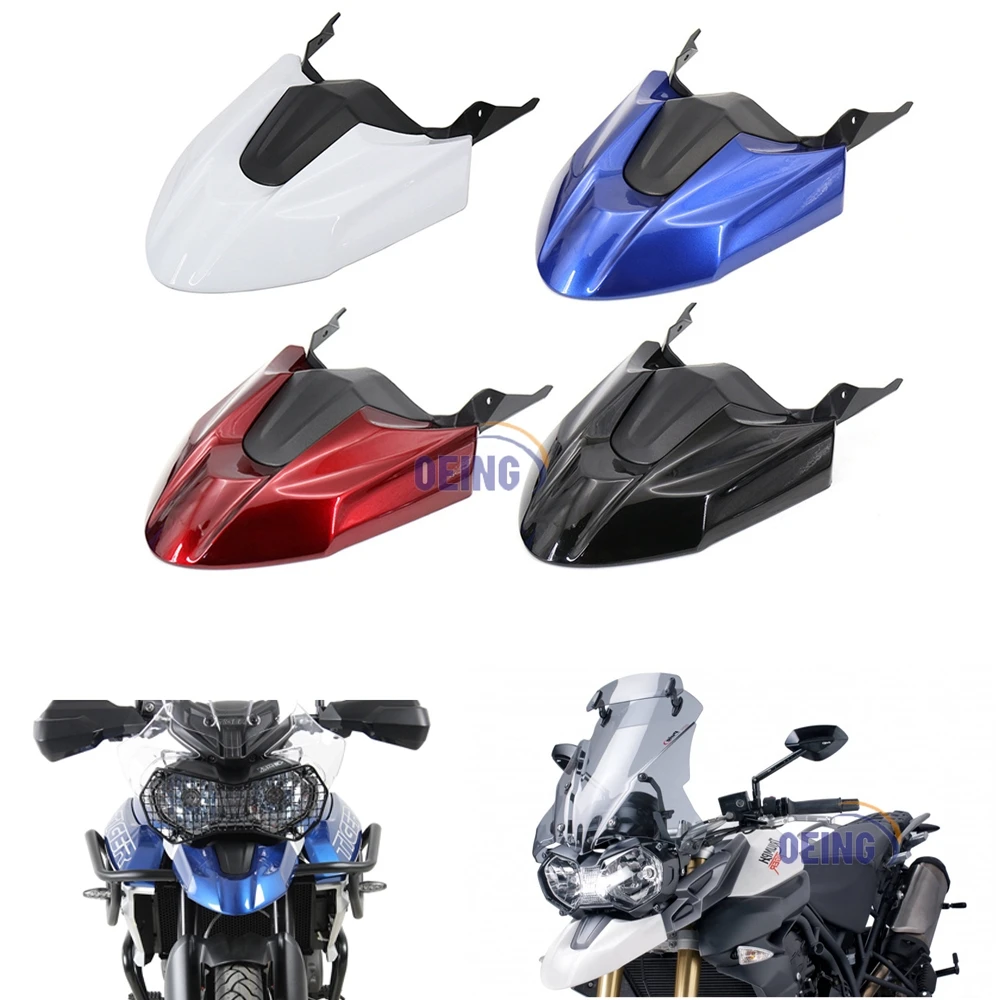 Moto Parafango Anteriore Tiger 800 Accessori Fender Extension Beak Cowl Copriruota Carenatura Per Triumph Tiger 800 Xc Xrx Xrt