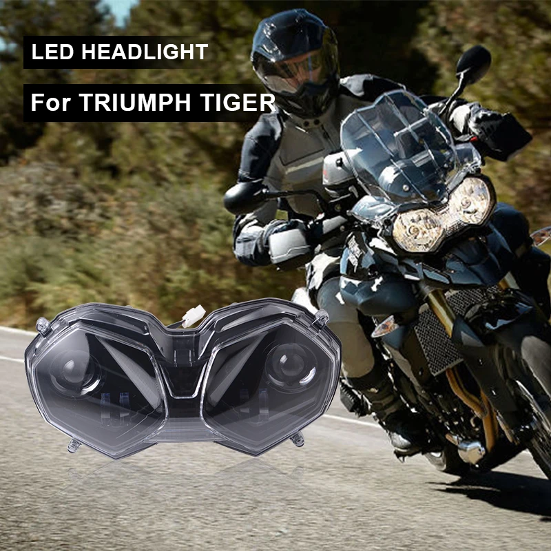 Certificazione Ce Kit Di Montaggio Led E Faro Di Ricambio Per Triumph Tiger 800