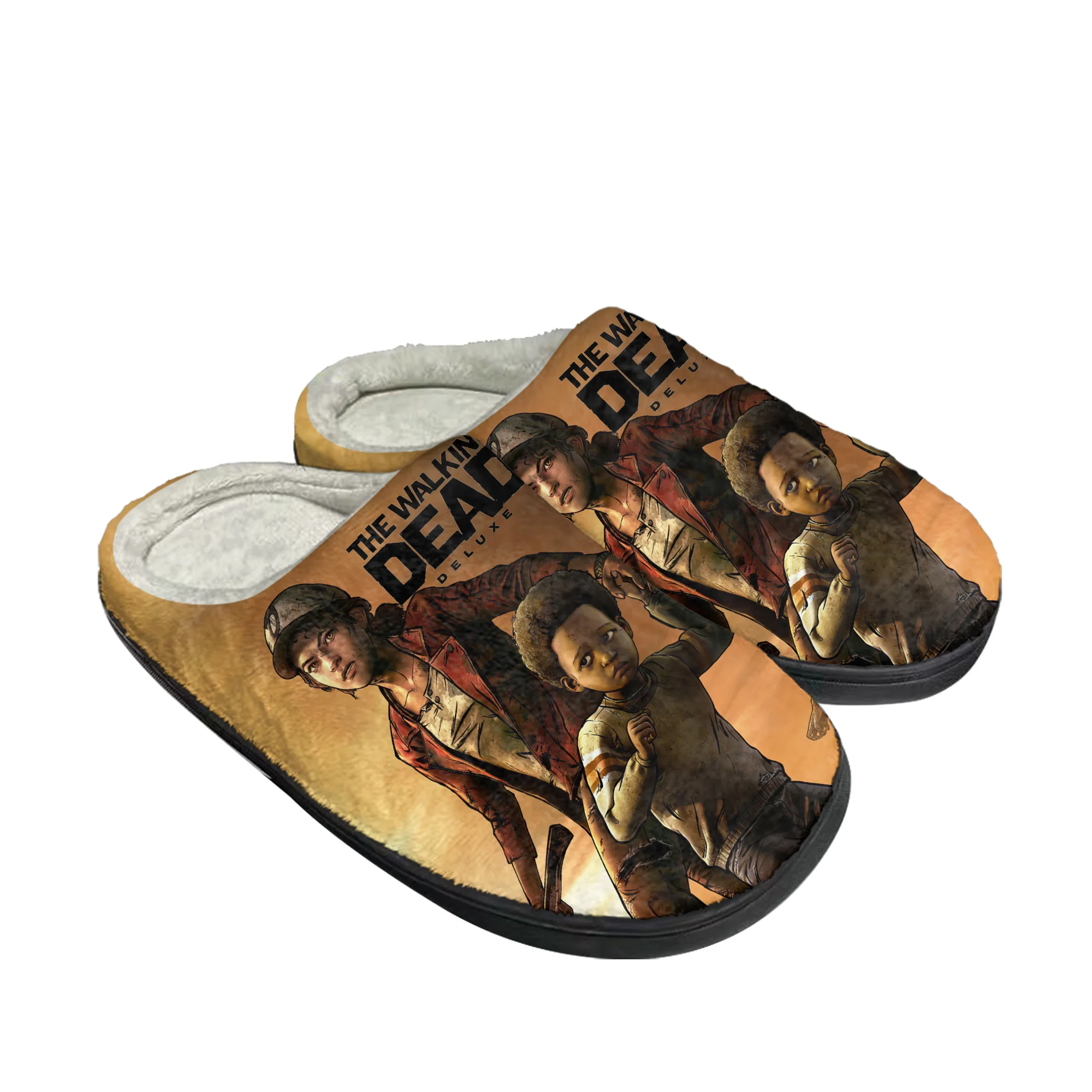 The Walking Dead Home Pantofole In Cotone Cartoon Game Mens Womens Plush Bedroom Moda Casual Keep Warm Shoes Pantofola Su Misura