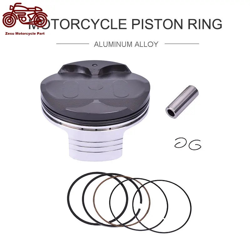 76Mm 76.25Mm 76.5Mm 76.75Mm 77Mm Pin 17Mm Motor Bike 4 Tempi Motore Fasce Elastiche Set Per Honda My7 Cbr1000 Cbr 1000 2008-2016