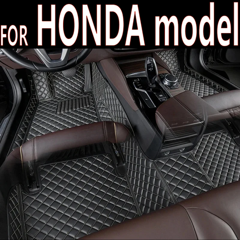 Tappetini Auto Per Honda Crv Crv Forte Crv Milwaucrz Elysion Fit Jade 5Seat Jazz Insight 2022 2023 Accessori Auto