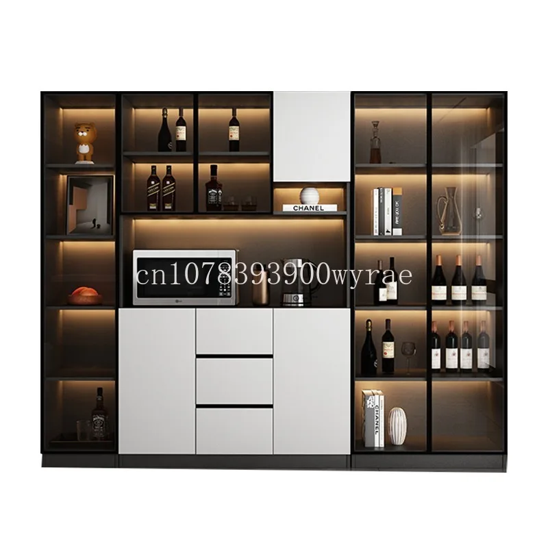 Simplicity Luxury Home Wall Soggiorno Wine Cabinet Kitchen Storage Wine Cabinet Mobili Europei