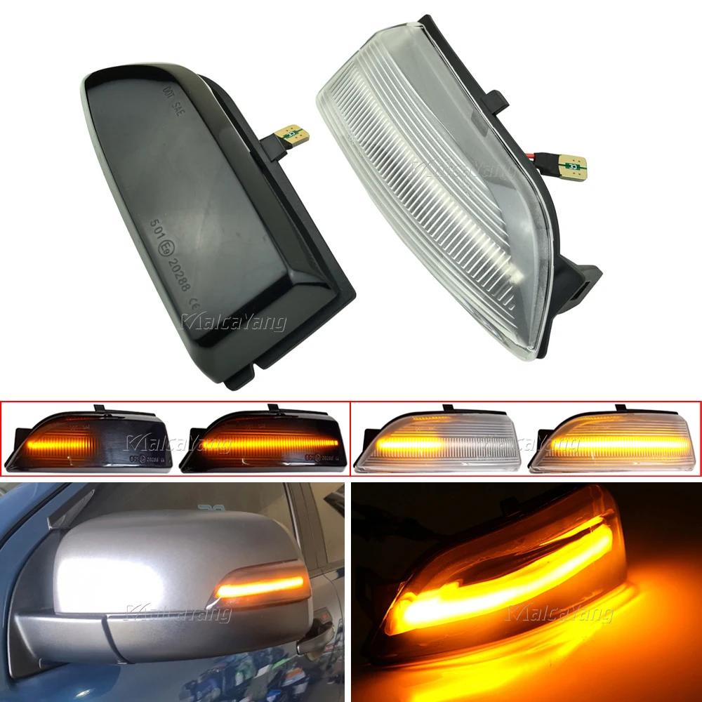 Led Dynamic Side Wing Specchietto Retrovisore Indicatore Di Direzione Per Ford Everest U375/Ua 2015-2019 Ranger T6 2012-2019 Raptor Wildtrak
