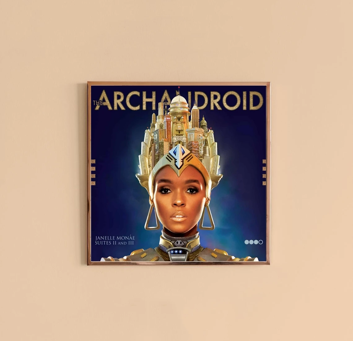 Janelle Monales The Archandroid Music Album Cover Canvas Poster Home Wall Painting Decoration (Senza Cornice)