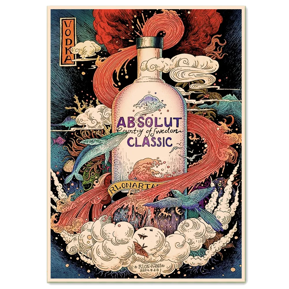 Giapponese Ukiyo-E Tattoo Design Art Pictures Home Bar Cafe Decor Regalo Stampa Dipinti Murali Estetici Poster Vintage Per Parete