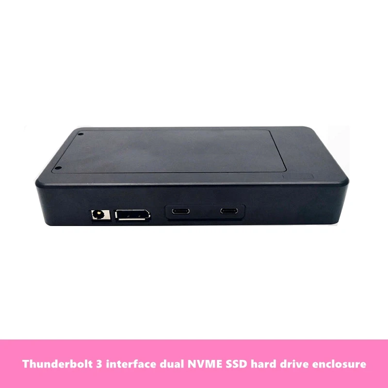 Il Nuovo Contenitore Per Disco Rigido Ssd Nvme Singolo Da Thunderbolt 3 A Ssd Thunderbolt 3 Supporta Il Computer Mac Con Interfaccia Thunderbolt 2