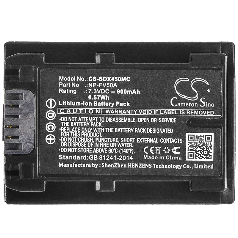 Batteria Agli Ioni Di Litio Per Fotocamera, Fdr-Ax40,Fdr-Ax45,Fdr-Ax60,Hdr-Cx625,Hdr-Cx680,Nex-Vg30,Hdr-Cx450,Hdr-Pj675,Fdr-Ax700,Fdr-Ax53