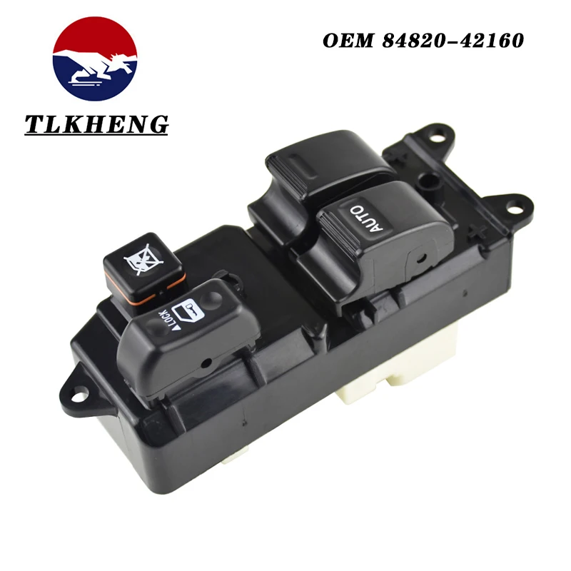 Regolatore Del Pulsante Dell'Interruttore Principale Di Controllo Dell'Alzacristallo Elettrico Per Toyota Rav4 2000-2005 84820-42160 8482042160 84820 