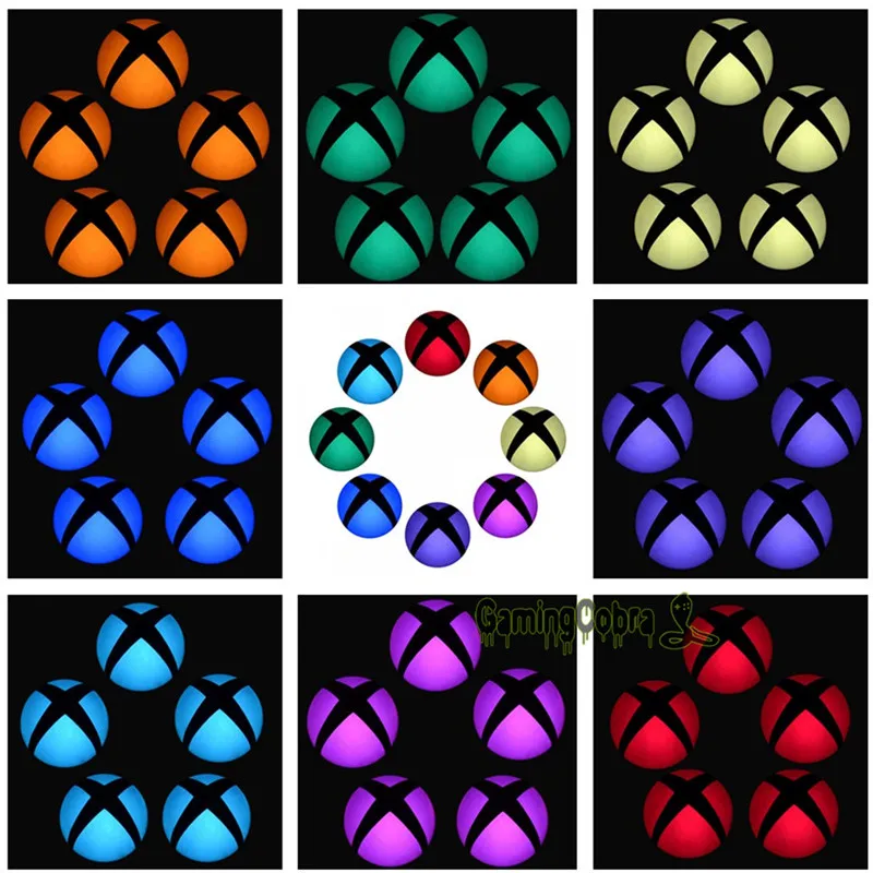 Extremerate Logo Power Button Wrap Stickers Led Color Change Skin Cover Per Xbox One Console