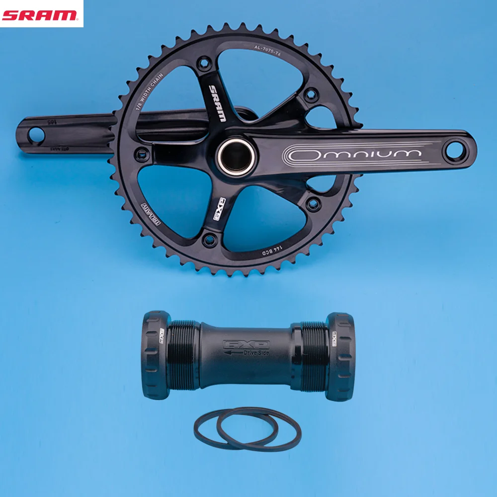 2023 Sram Originale Omnium Track Guarnitura Ruota Dentata A Scatto Fisso 48T Gxp 170Mm 165Mm Guarnitura A Binario A Velocità Singola/Guarnitura Fixie