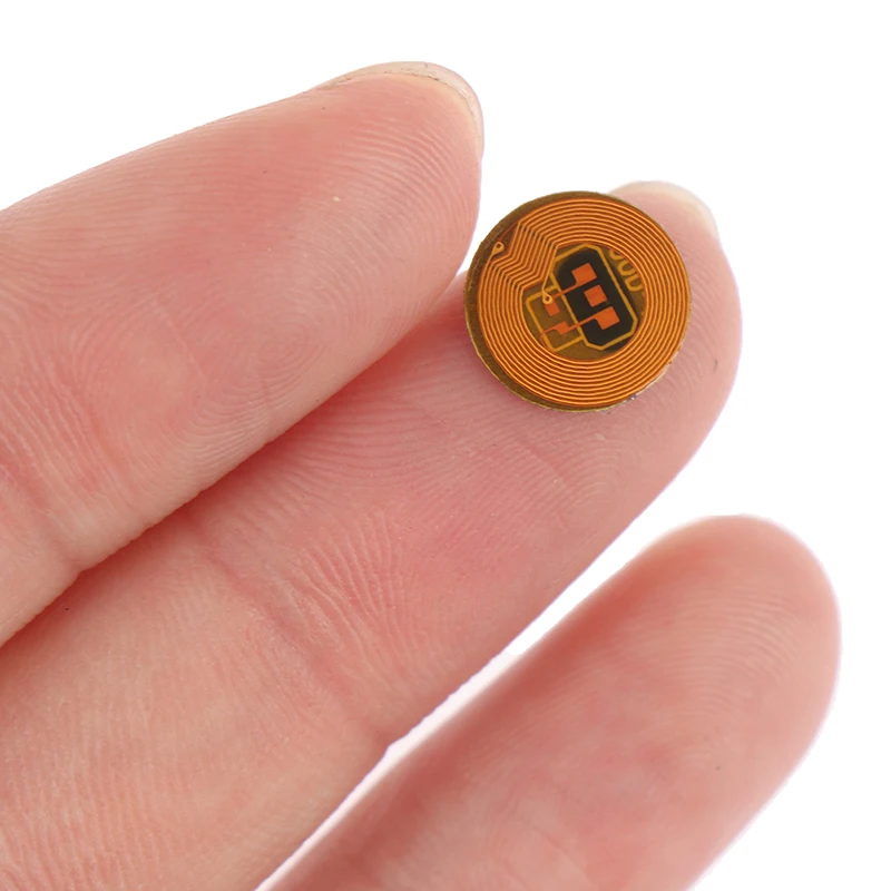 5 Pcs 15693 Etichetta Elettronica Etichetta Rfid Icona Slix Chip Fpc Mini Rfid Nfc Tag 10Mm