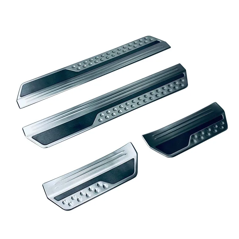 Stainless Steel Front Rear Inner Outside Door Sill Pedal Scuff Plate Cover Trim For Honda Vezel Hr-V Hrv 2021 2022