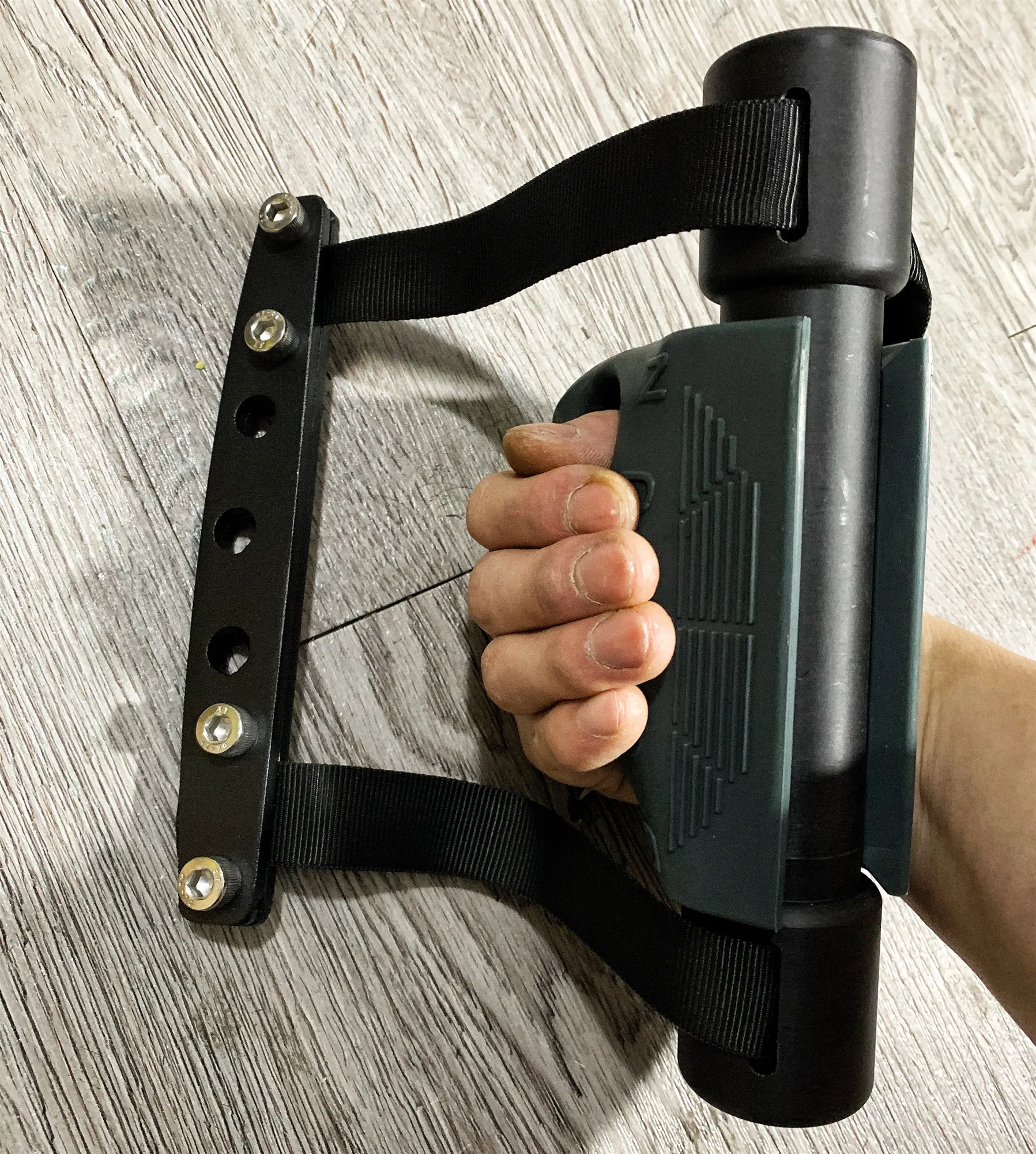 Arm Wrestling Workout Handle Dual-Us Finger Wrist Exerciser Fitness Avambraccio Muscle Blaster Allenamento Della Forza Hand Grip Equipment