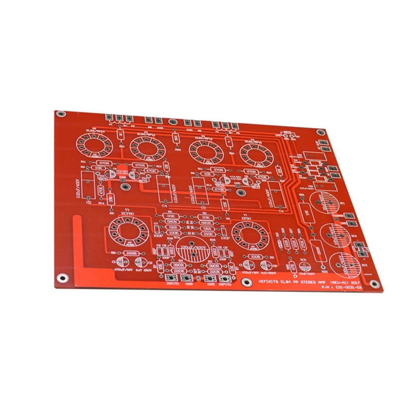 El84 Amplificatore Push-Pull Stereo Pcb Hifi Tube Preamplificatore Board Kit Circuit Board