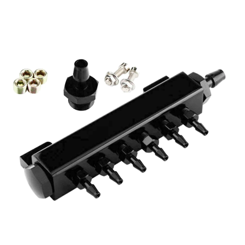 Aspirazione Sottovuoto Wastegate 1/8 Npt 6 Porte Vuoto Universale Nero