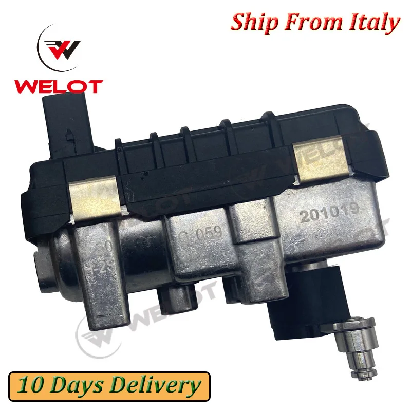 Attuatore Turbocompressore Muslimb G-59 786880 767649-59 Wastegate Elettronico Per Ford Tourneo 2.2 Tdci 114 Kw 155 Hp Duratorq
