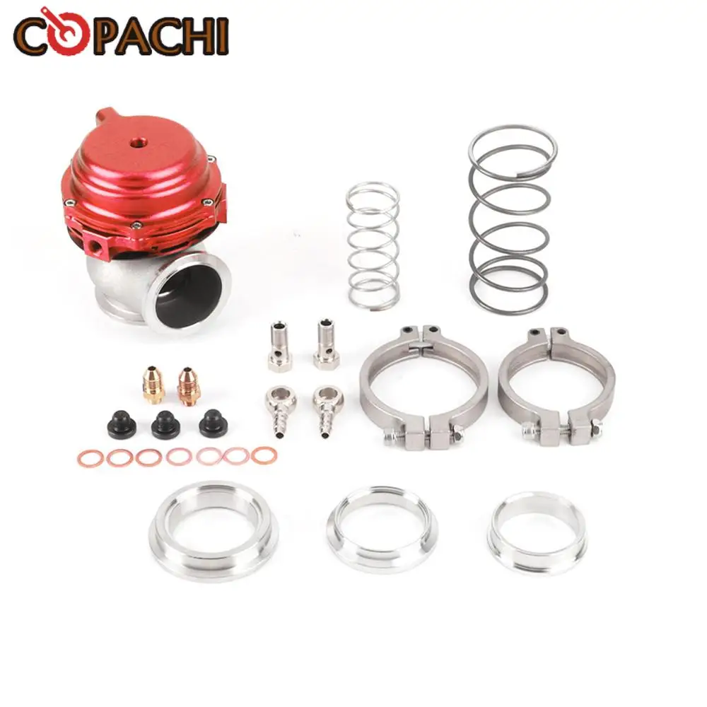 1Set 44Mm Mvr44 V-Band Turbo Wastegate Raffreddato Esterno Wastegate Cold Turbo 44Mm Wastegate Universale Per Tial