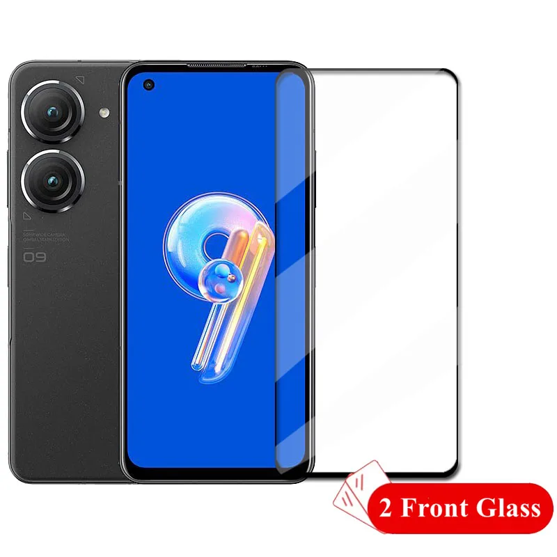 2 Pezzi Di Vetro A Copertura Totale Per Asus Zenfone 9 Proteggi Schermo Per Asus Zenfone 9 Pellicola Protettiva In Vetro Temperato Asus Zenfone 9