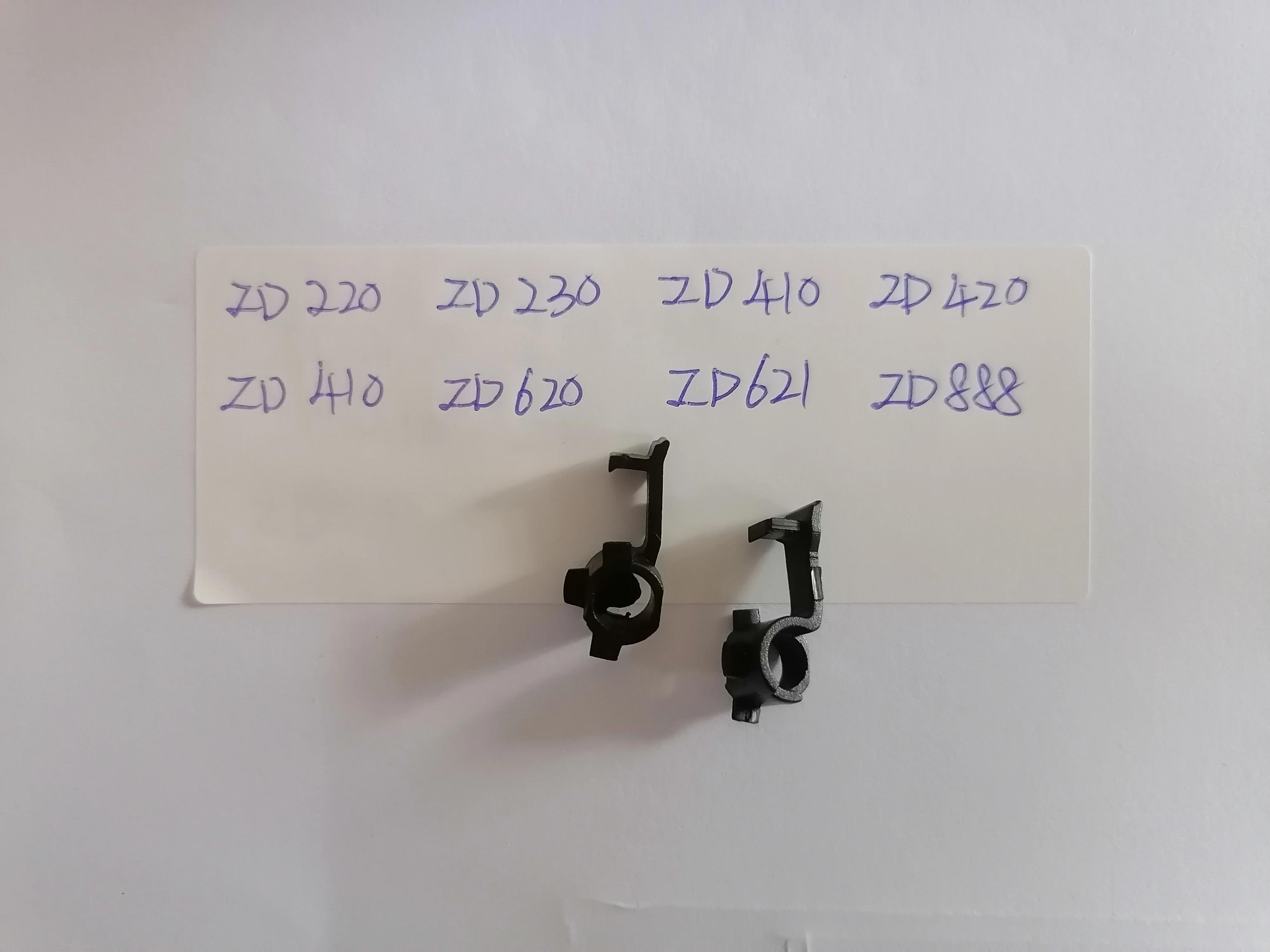 10 Set Zebra Zebra Zd220 Zd230 Zd410 Zd420 Zd888 Zd620 Zd421 Zd621 Codice A Barre Stampante Per Etichette Fibbia In Gomma Per Carte A Rullo