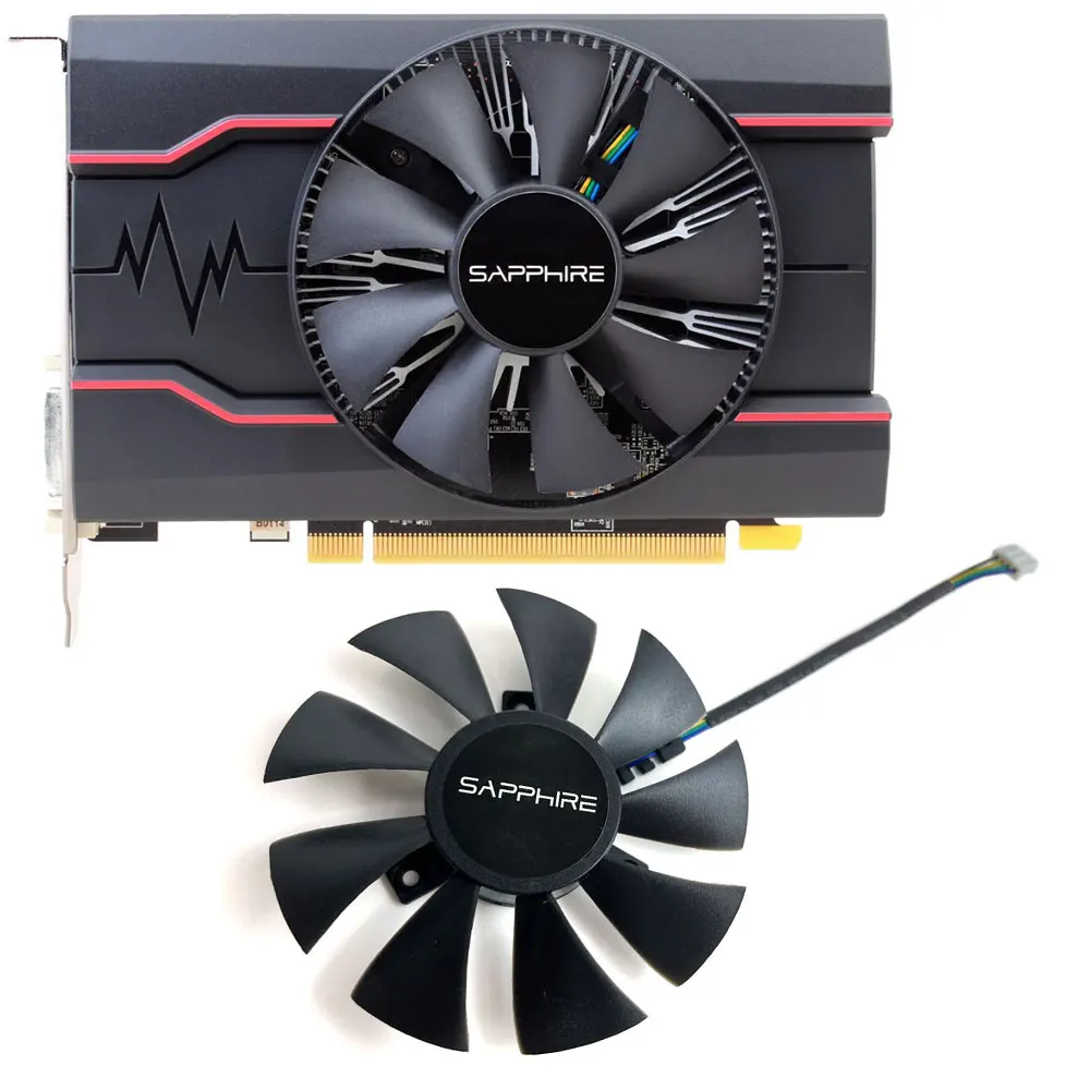 Nuovo Ga91A2H 87Mm 4Pin Rx 560, 550 Ventola Gpu Directx, Per Sapphire Radeon Rx 560, 550, 460, R7 360 Ventola Di Raffreddamento Della Scheda Grafica