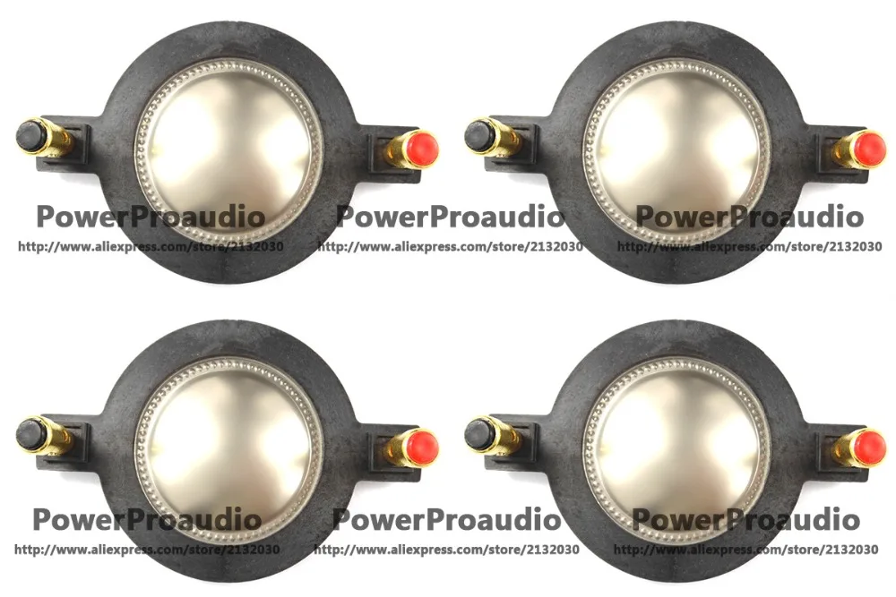 4 Pezzi Diaframma Di Ricambio Per Mackie 1701Tweeter Diaframma Srm-450 C300Z P-Audio Bmd-440 Driver
