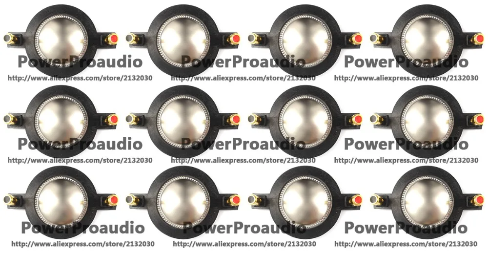 12 Pezzi Di Ricambio Diphragm Per Mackie Srm450 Srm-450 Diaframma 1701 Tweeter Horn Driver