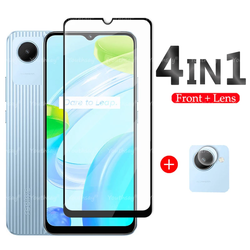 Per Realme C30 Glass Glass Per Realme C30 Pellicola Protettiva Per Obiettivo In Vetro Temperato Per Vetro Realme C30