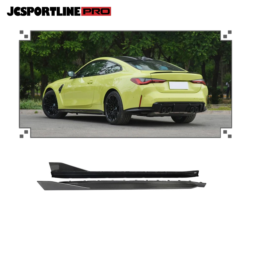 Fibra Di Carbonio G82 M4 Minigonne Laterali Winglet Per Bmw G83 M4 Competition 2021 2022