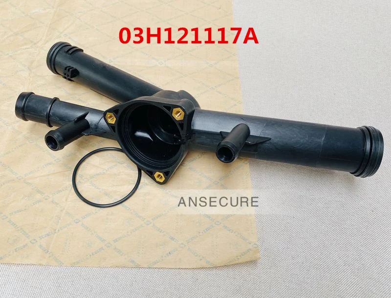 Engine Cooling Coolant Thermostat Housing For Audi Q7 Vw Phaeton Touareg Passat Cc Eos Superb 3.6  03H121117A