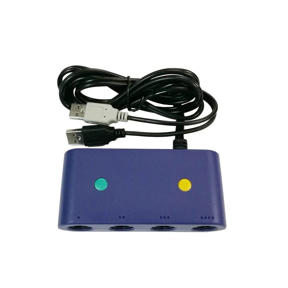 Ngc To Switch Wii Pc Converter Viola I Pulsanti Sono Gialli E Verdi