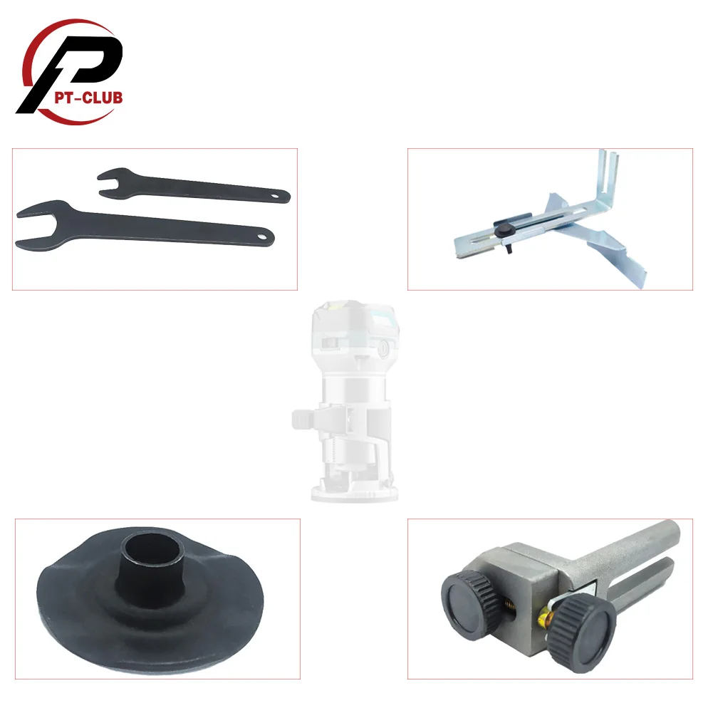 Router Edge Guide Template Guide Trimmer Guida Diritta Accessori Per Macchine Da Taglio Chiave Inglese Per Makita