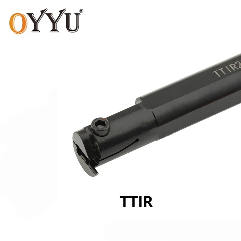 Oyyu Ttir20-2 Ttir25-2 Ttir20-3 Ttir25-3 Ttir Scanalato Tornio Tornio Cutter Boring Bar 2Mm 3Mm Supporto Inserti In Metallo Duro
