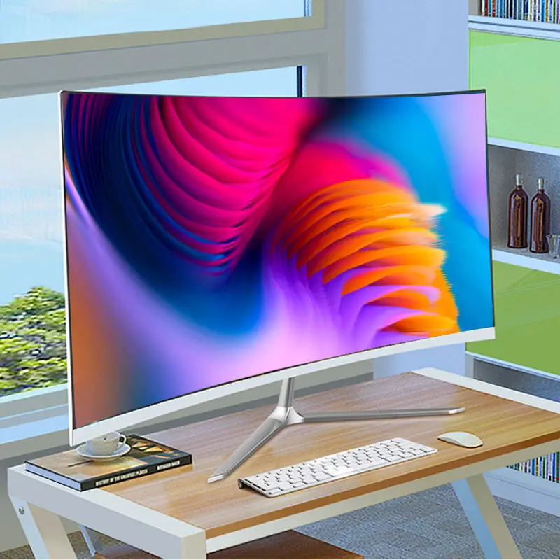 Computer Desktop Con Configurazione Oem Da 22/24 Pollici Aio Pc Economico Set Tutto In Un Pc