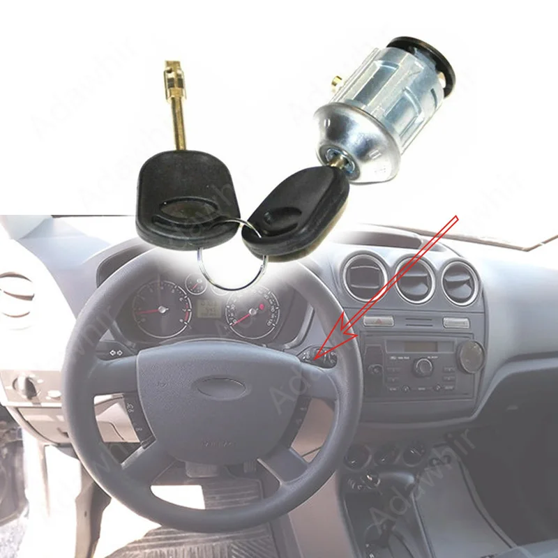 Ignition Key Switch Lock Cylinder 1022184 For Ford Focus Escort  Transit Mondeo Ka 94Aga3697Ab Ignition Switch Ignition Lock