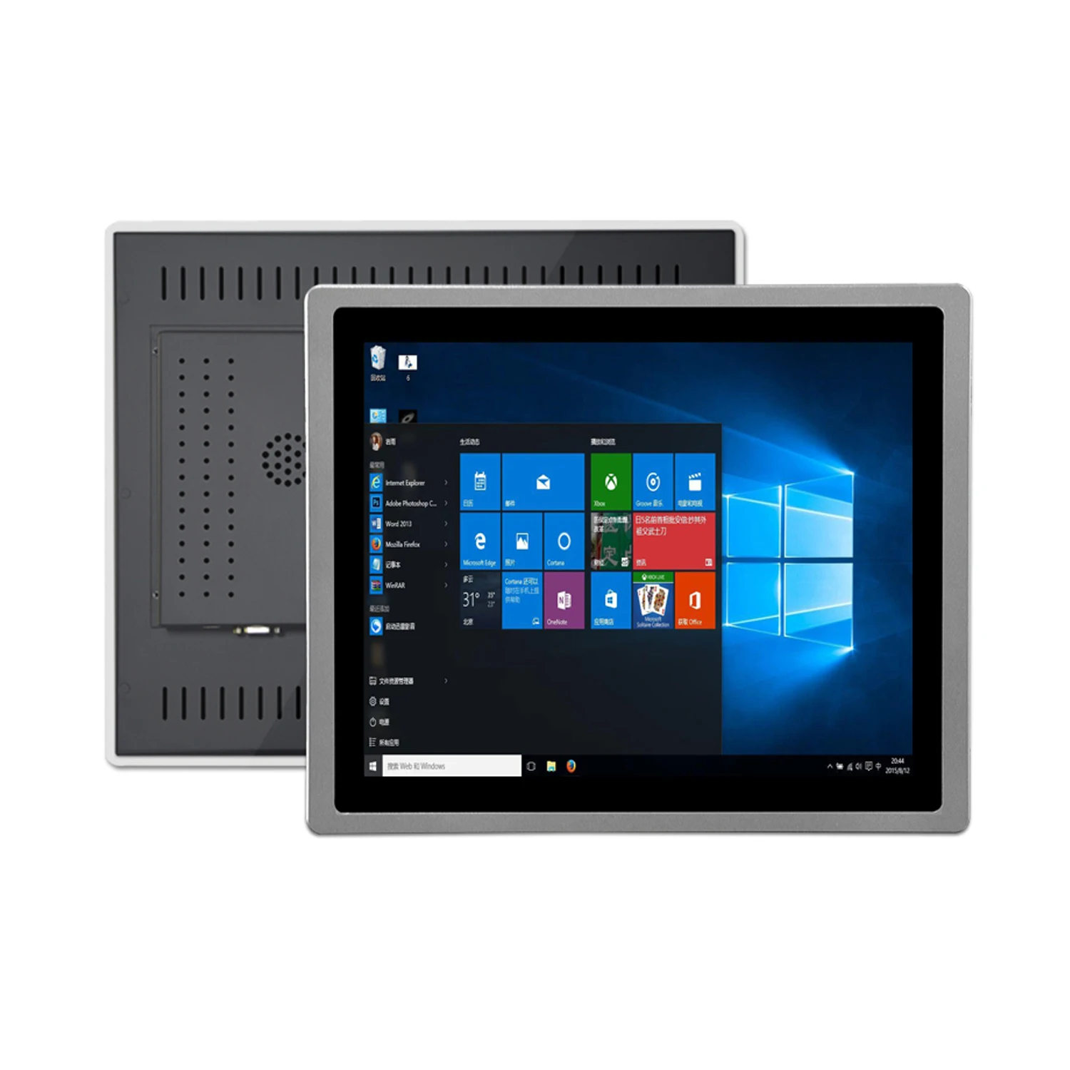 15 17 19 Monitor Industriale Con Display Lcd Mini Tablet Integrato Da 21 Pollici Con Monitor Per Computer Desktop Touch Screen Capacitivo