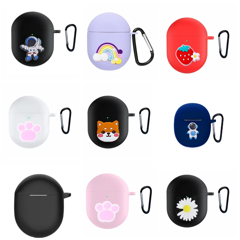 Per Redmi Buds 3 Pro Custodia Simpatico Cartone Animato Silicone Antiscivolo Per Xiaomi Redmi Airdots 3 Pro Proteggi Auricolari Cover Buds 3 Pro Case