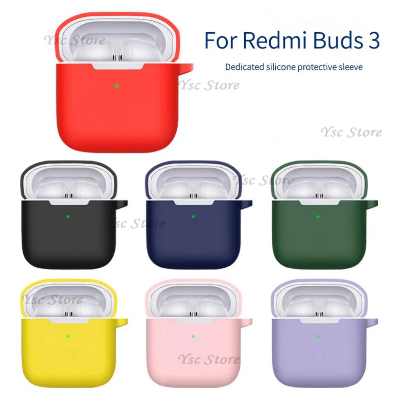 Custodia In Silicone Redmi Buds 3 Auricolare Wireless Custodia Morbida In Tpu Per Xiaomi Redmi Buds 3 Custodia Per Redmi Buds 3 Accessori