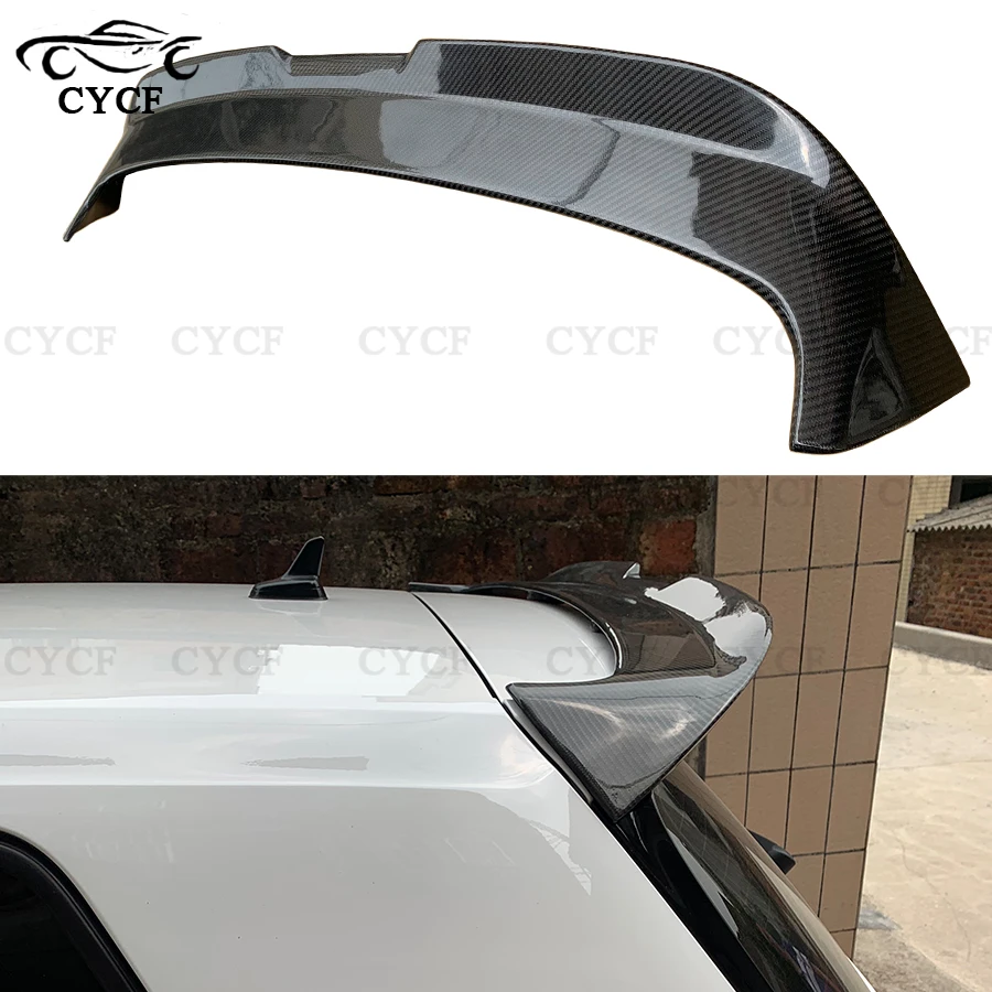Per Volkswagen Vw Golf 6 Vii Mk 6 Gti R Voltex Style Spoiler In Fibra Di Carbonio Pinne Posteriori Tronco Guida Ala Posteriore Kit Corpo Ala Posterior