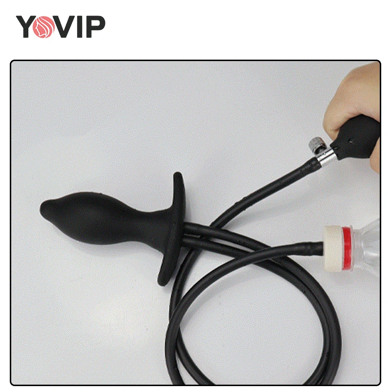 1Pc Gonfiare La Pressione Clistere Pulitore Rondella Silicone Gonfiabile Espandibile Clistere Doccia Plug Doccia Espansore Anale