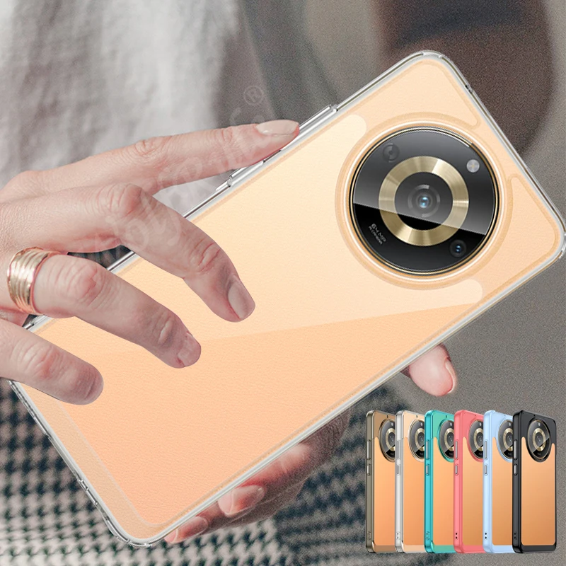 Per Oppo Realme Narzo 60 5G Custodia Cover Realme Narzo 60 Capa Antiurto Colore Trasparente Trasparente Per Fundas Realme Narzo 60 Cover