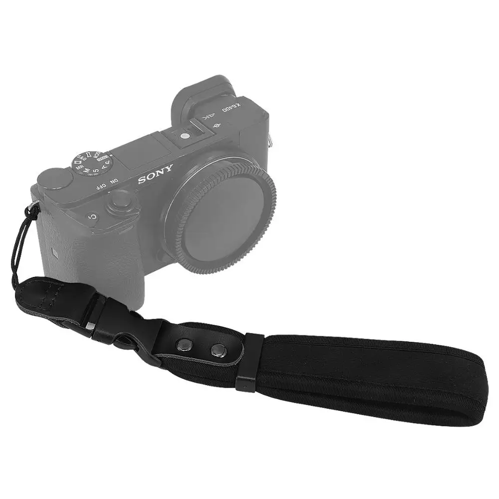 Cinturino Da Polso Per Fotocamera Haoge Con 2 Connessioni Per Fotocamere Canon Nikon Sony Fujifilm Ricoh Dslr Slr Mirrorless Point & Shoot