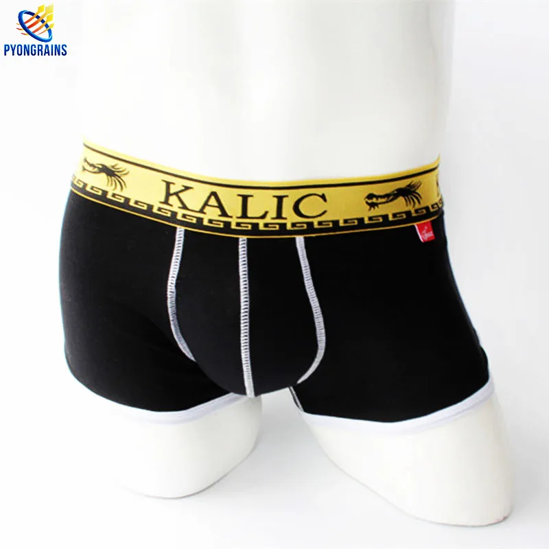2016 Nuova Biancheria Intima Sexy Uomo Classic Cotton Spandex Mutande Mens Pugili Della Biancheria Intima Pantaloncini Uomini Di Marca Cuecas Pugile G