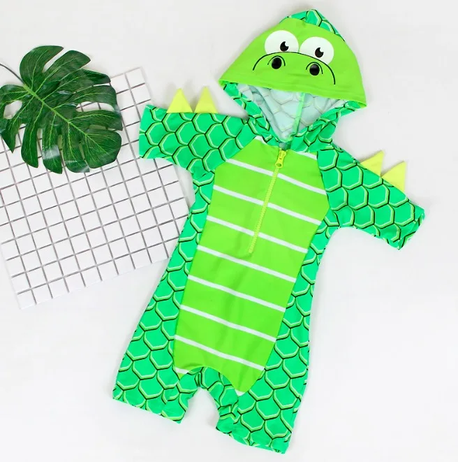 Cartoon Yoshi Dinosaur Kids Boys One Piece Nuoto Diving Surf Suit Costumi Da Bagno Summer Beach Wear Costume Da Bagno Cosplay Sa4022