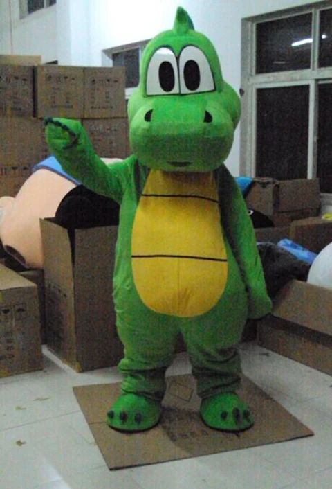 Yoshi Dinosaur Mascot Costume Fancy Party Dress